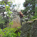 Park troli rzeźby